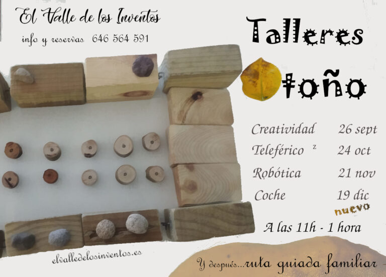 Talleres en Otoño 2026